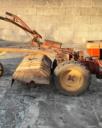 trattore motocoltivatore lombardini 14cv diesel