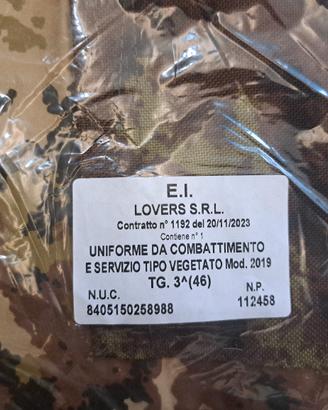 Mimetica vegetata EI + Parka Goretex EI