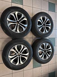 CERCHI IN LEGA MERCEDES GLC GOMME 235 65 R17 NUOVE