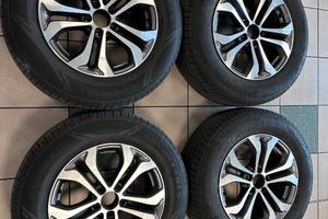 CERCHI IN LEGA MERCEDES GLC GOMME 235 65 R17 NUOVE