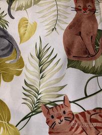 Catlovers: tovaglia gatti quadrata NUOVA