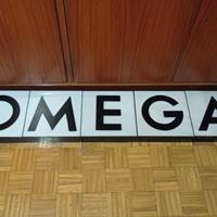 Omega insegna esterna vintage 