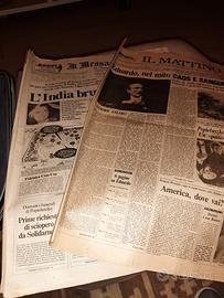 Quotidiani morte di Eduardo e saggio