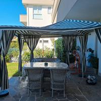 Gazebo 3x2 con tende 