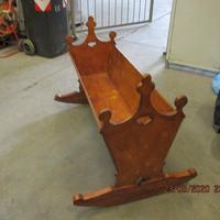 Culla in legno stile rinascimentale fine 800