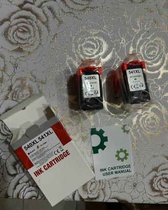 Cartucce stampante Canon 540xl - 541xl