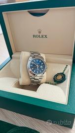 Rolex Datejust 41 Oyster 41mm 126300 blu  Full Set
