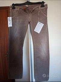 Jeans donna Cycle marrone chiaro nuovi  cartellino