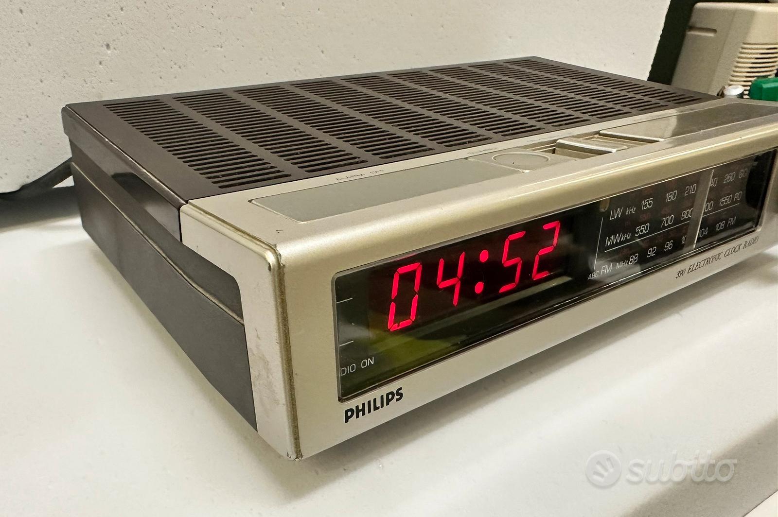 Radio Sveglia Vintage Philips 390 ELECTRONIC - Audio/Video In vendita a  Trento