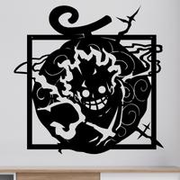 Luffy Gear 5 One piece quadro in metallo 