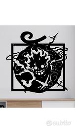 Luffy Gear 5 One piece quadro in metallo 