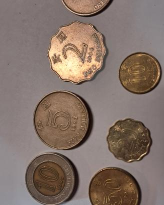 vecchie monete di Hong kong