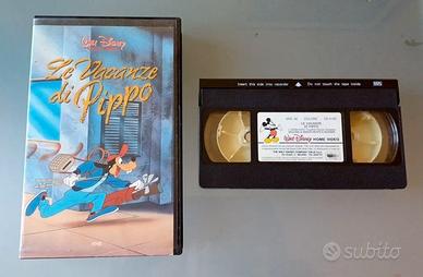 Le Vacanze di Pippo W. Disney vhs vintage