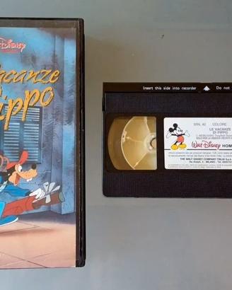 Le Vacanze di Pippo W. Disney vhs vintage