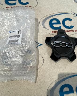 735626311 Coppetta Coprimozzo Nera Fiat 500X