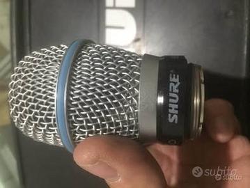 Shure radio microfono