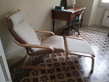 poltrona e poggia piedi  Brescia