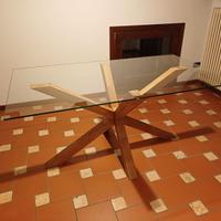 Tavolo in vetro temperato nuovo JYSK