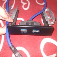 Pannello frontale USB 3.0 per Pc fisso 