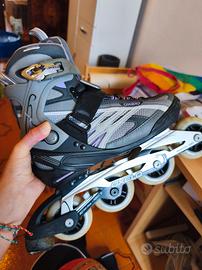roller oxelo con la sua sacca a tracolla