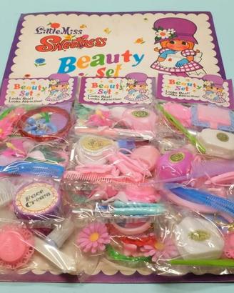 Mini beauty set bellezza anni 70 gioco giocattolo 