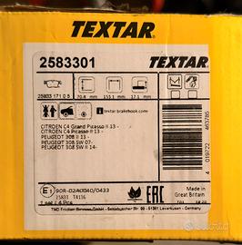 Textar Kit pastiglie freni NUOVI