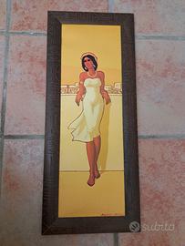 Quadro di donna di Bruno Munari