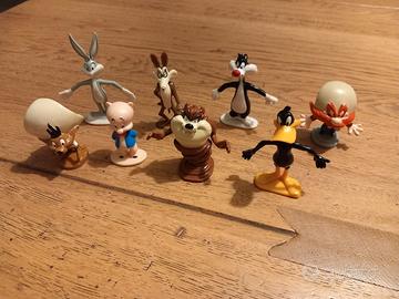 Lotto 8 personaggi Vintage Looney Tunes