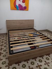 letto matrimoniale + specchio 