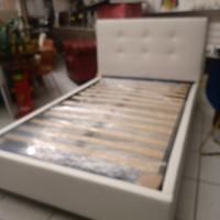 Letto con contenitore nuovo piazza e mezzo