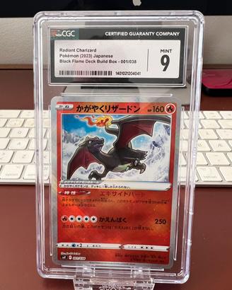 pokemon 2023 Charizard 001/038 Holo  Giap CGC 9