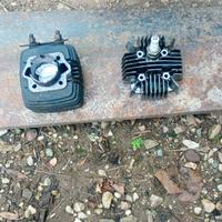 Cilindro e testa motore rizzato 50cc 