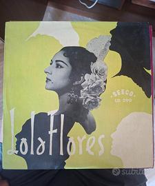Raro vinile da 10pol, "Lola Flores", metà anni '50