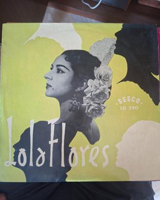 Raro vinile da 10pol, "Lola Flores", metà anni '50