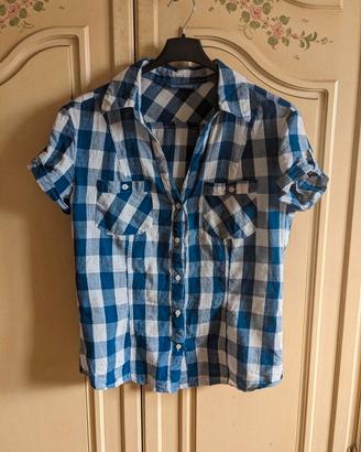 camicia country donna quadri tartan terranova