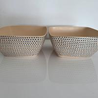 Coppia insalatiere melamina