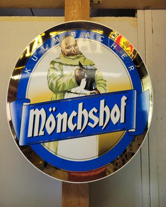 targa pubblicitaria in metallo monnchshof