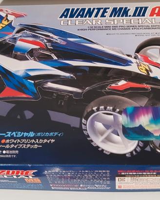 Mini4wd Avante mk3 Azure Aurora