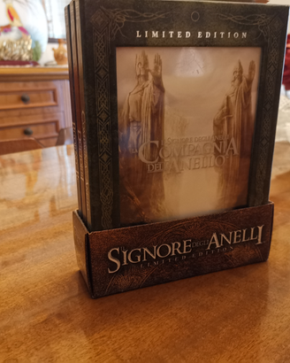 Il Signore degli Anelli trilogia DVD serie limitat