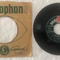 Vinile 45 giri 7" giorgio consolini sanremo 1958