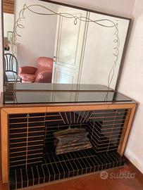 Mobile bar con specchiera Luigi Brusotti anni40