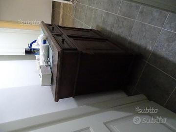 Credenza con alzata fine 800 in legno di pino