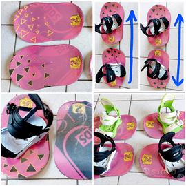 Snowboard tavole attacchi scarponi 