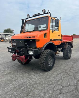 Mercedes-Benz Unimog 424 U1200 4x4 - Targa Agricol