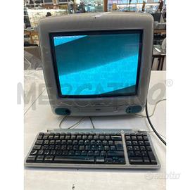 COMPUTER I MAC G3 APPLE 1998 BLU COMPLETO DI TASTI