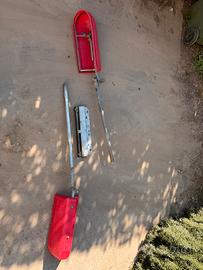 COPPIA BARRETTE INTERFILARI CON COFANO