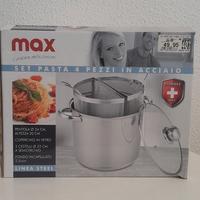 Attaccapanni + Set pasta inox nuovo + Spiaggina.