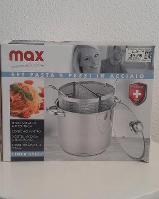 Attaccapanni + Set pasta inox nuovo + Spiaggina.