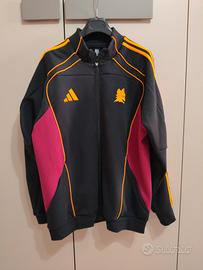 Felpa A.S. Roma con cerniera