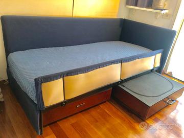 Letto/divano simgolo con cassetti